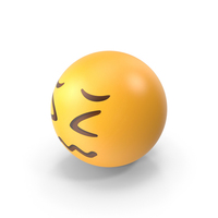 Scrunched Face Emoji PNG & PSD Images