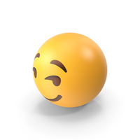 Smirking Face Emoji PNG & PSD Images