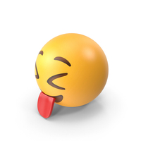 Squinting Face With Tongue Emoji PNG & PSD Images