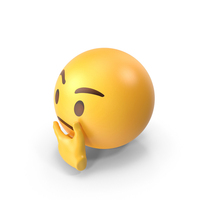 Thinking Face Emoji PNG & PSD Images