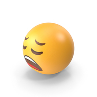 Tired Face Emoji PNG & PSD Images