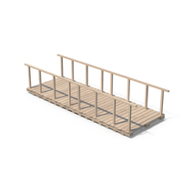 Light Wooden Bridge PNG & PSD Images