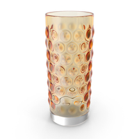 Glass Vase Orange PNG & PSD Images