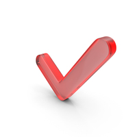 Glass Check Mark PNG & PSD Images
