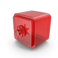 Glass Closed Safety Locker Icon PNG & PSD Images