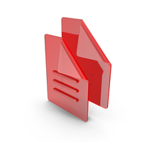 Red Glass Copy Icon PNG & PSD Images
