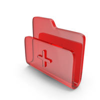Glass New Folder Icon PNG & PSD Images