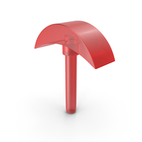 Red Glass Pick Axe Icon PNG & PSD Images