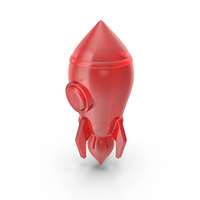 Glass Rocket Icon PNG & PSD Images