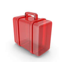 Red Glass Travel Case Icon PNG & PSD Images