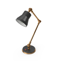 DESK LAMP BRONZ PNG & PSD Images