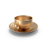 Bronze Coffee Cup PNG & PSD Images