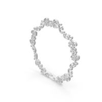 Small White Round Border Frame PNG & PSD Images