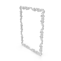 Wreaths Circlets Frame Boarder Decorative Rectangle Big White PNG & PSD Images