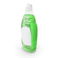 Dish Soap 01 Blank Green PNG & PSD Images