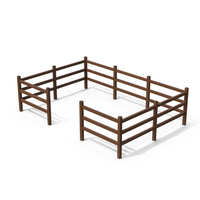 Dark Wood Fence PNG & PSD Images