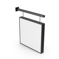 Wall Mount Advertising Board PNG & PSD Images