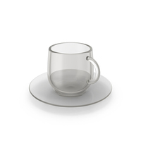 Empty Glass Coffee Latte Mug, Cup Mock-Up Keywords: PNG & PSD Images