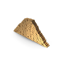 Huge Gold Bar Stack PNG & PSD Images