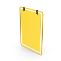 Yellow Swing Sign PNG & PSD Images