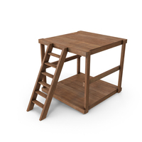 Wooden Shelf Rack PNG & PSD Images