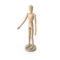 Wooden Drawing Mannequin PNG & PSD Images
