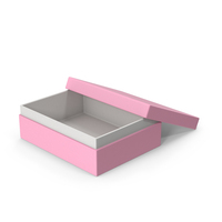 Pink Box Opened PNG & PSD Images