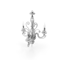 Alicante White L3 Euroluce Lampadari PNG & PSD Images