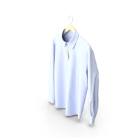 Hanging Button Down Shirts Blue PNG & PSD Images