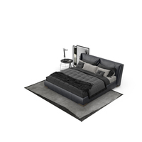 Fenice Bed PNG & PSD Images