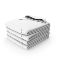 Folded Hooded Sweatshirt 4 Pile White PNG & PSD Images