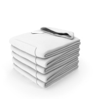 Folded Hooded Sweatshirt 5 Pile White PNG & PSD Images