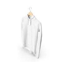 Hanging Hooded Sweatshirt White PNG & PSD Images