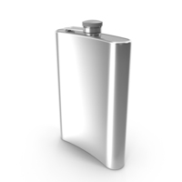 Embossed Lion Hip Flask PNG & PSD Images