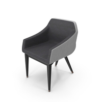 Simeone Custom Arm Dining Chair PNG & PSD Images