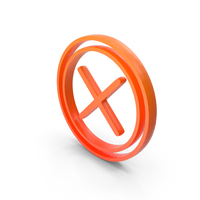 Wrong Cross Double Circle Multiply Icon Color PNG & PSD Images