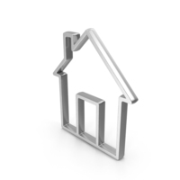 Home Icon Silver PNG & PSD Images