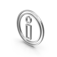 Information Icon Silver PNG & PSD Images