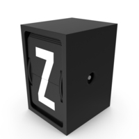 Flip Indicator Letter Z PNG & PSD Images