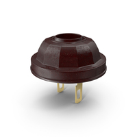 Antique Bakelite Power Plug PNG & PSD Images