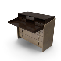 Flou Carlo Colombo - Secretary Desk PNG & PSD Images