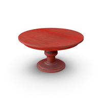 Table  Red Wood PNG & PSD Images