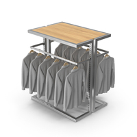 Shirt Gondola Display Grey PNG & PSD Images