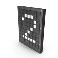 Airport Scoreboard Alphabet Number 2 PNG & PSD Images