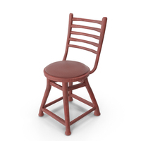 Chair Red Wood PNG & PSD Images