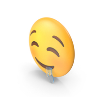 Drooling Face Button Emoji PNG & PSD Images
