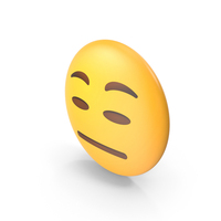 Expressionless Face Button Emoji PNG & PSD Images