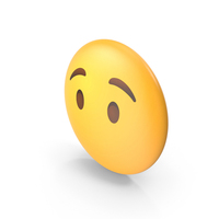 Face Without Mouth Button Emoji PNG & PSD Images