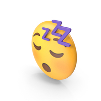 Sleep Face Button Emoji PNG & PSD Images