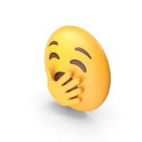 Yawning Face Button Emoji PNG & PSD Images